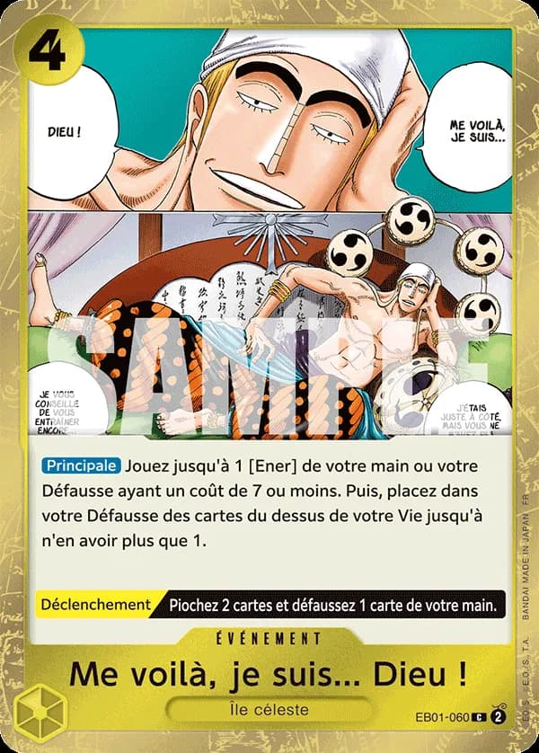 Me voilà, je suis... Dieu !